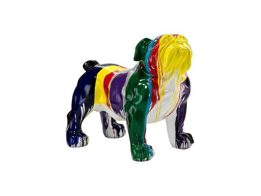 Figura Decorativa Bulldog Grande Schuller - luzguru.com