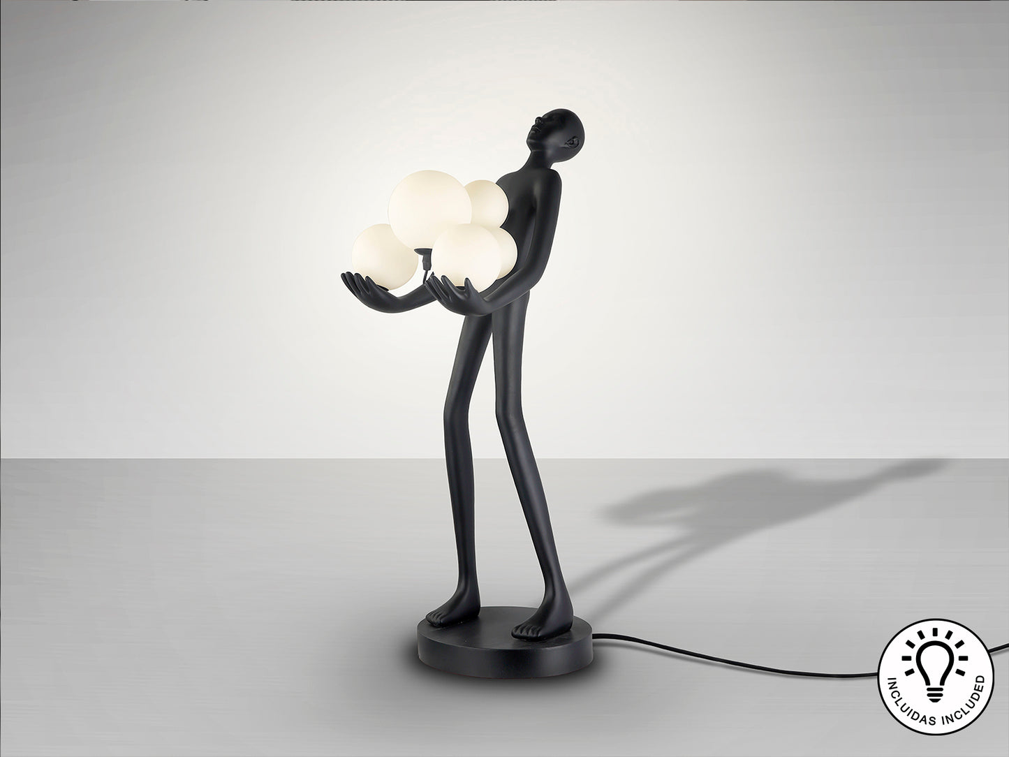 Figura Decorativa Negra La Carga - Schuller - luzguru.com