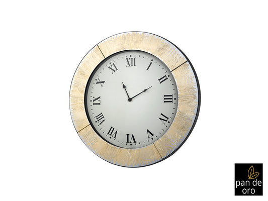 Reloj Pared Aurora Oro Ø60cm - Schuller - Diseño Moderno | luzguru.com