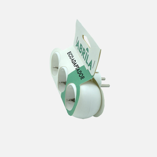 Adaptador fabricado en Policarbonato color Blanco