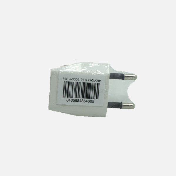 Clavija Retráctil Eco Mod5 2P+E 10A 230V Blanca Fabrilamp - imagen 3 | Fabrilamp / Abrila