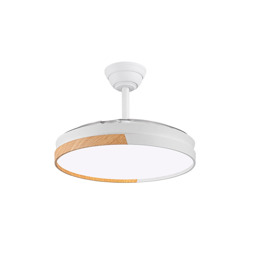 Ventilador moderno y silencioso ideal para dormitorios