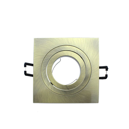 Foco Helium fabricado en Aluminio color Oro Viejo