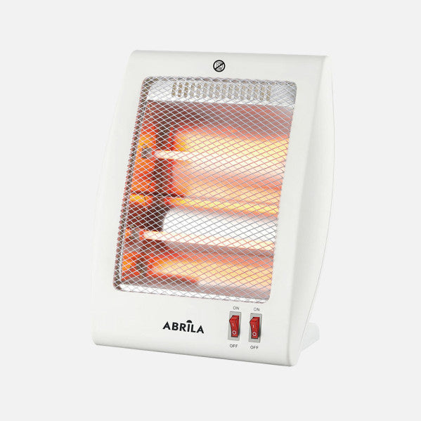 Estufa Eléctrica de Cuarzo Coker 800 W Blanco Portátil Fabrilamp - vista principal | Fabrilamp / Abrila