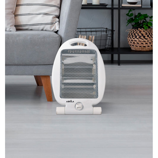 Estufa Igneo fabricada en Metal color Blanco con sistema antivuelco