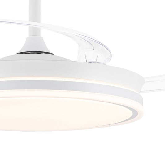 Ventilador Evo fabricado en Acero color Blanco