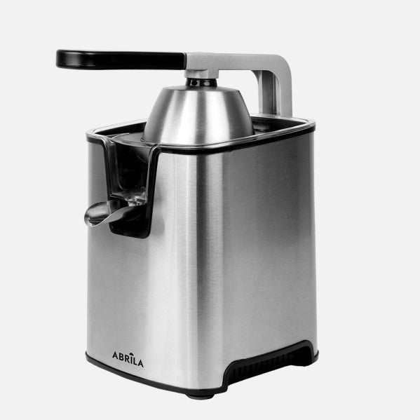Exprimidor de Cítricos Kampei 600 W Brazo Articulado Negro y Acero Fabrilamp - vista principal | Fabrilamp / Abrila