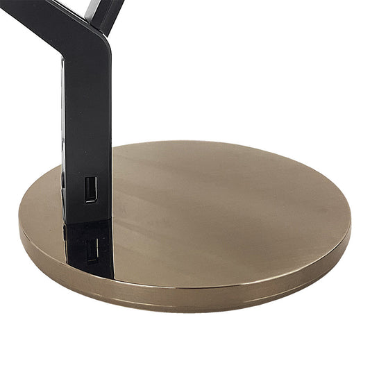 Flexo Goya fabricado en metal y ABS color cobre/negro