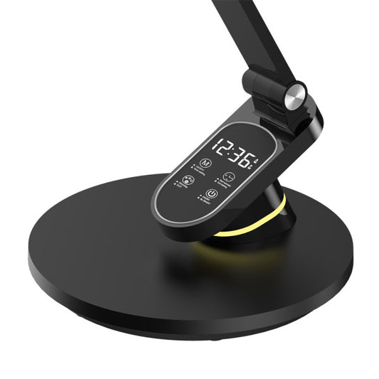 Flexo LED de Mesa Hamlet 10W Negro con Display LCD y Luz Regulable Fabrilamp - imagen 2 | Fabrilamp / Abrila