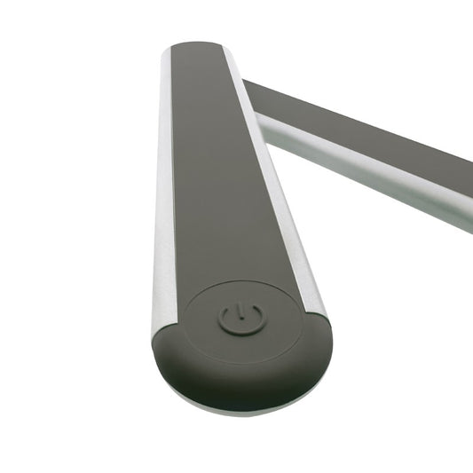 Flexo fabricado en aluminio y plástico color gris