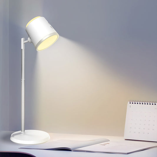 Flexo LED Portátil Recargable Camaleon 6W Blanco CristalRecord - imagen 2 | CristalRecord