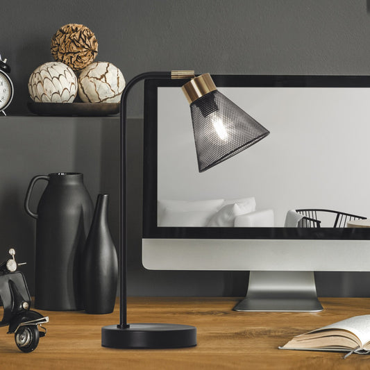 Medidas Flexo Manila Negro AJP/Alemar Ref. 11039 - luzguru.com