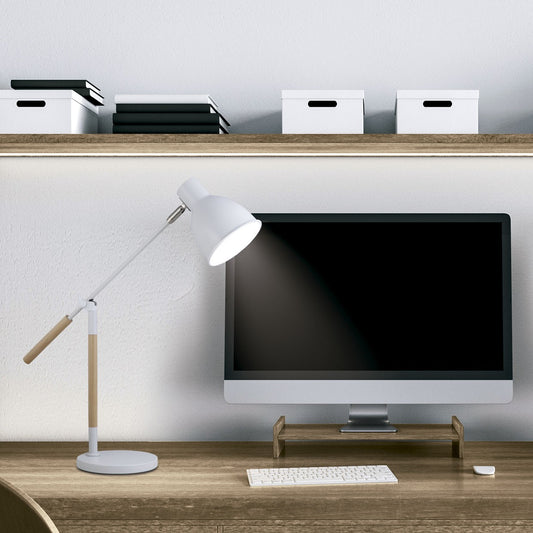 Medidas flexo RISTORI blanco-madera AJP/Alemar (Ref. 10995) - luzguru.com