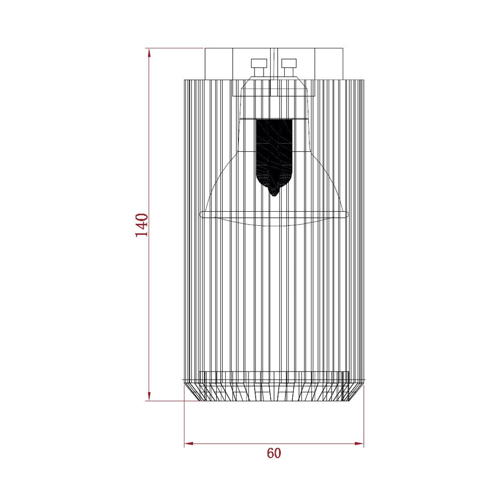 Foco de techo Sahara con casquillo GU10 para bombilla reemplazable