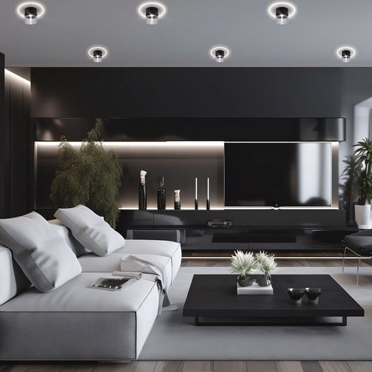 Medidas Foco LED ILAI 6W 3000K - AJP/Alemar (Ref. 11635) - luzguru.com