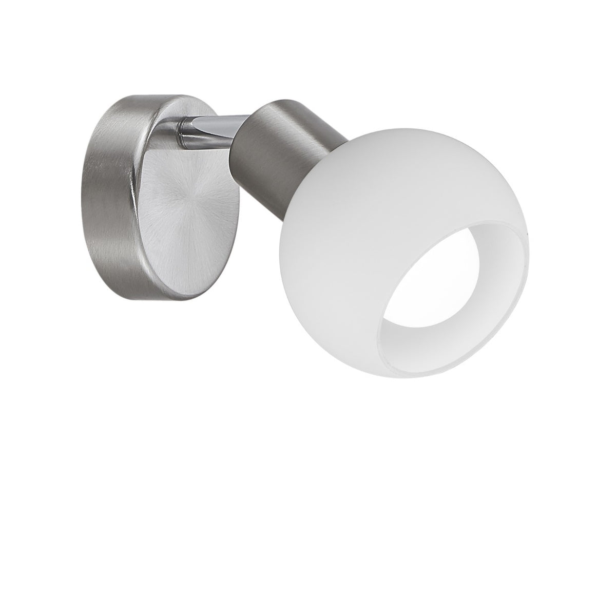 Foco Opal 1 Luz E-14 AJP / Alemar - Níquel Satinado | AJP / Alemar