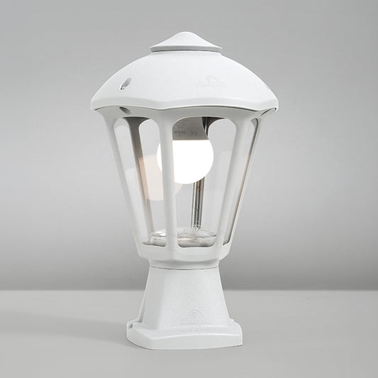 Sobremuro y Farola Exterior Giampy Blanco – vista 2 · Ref. H21.114.000.WXE27