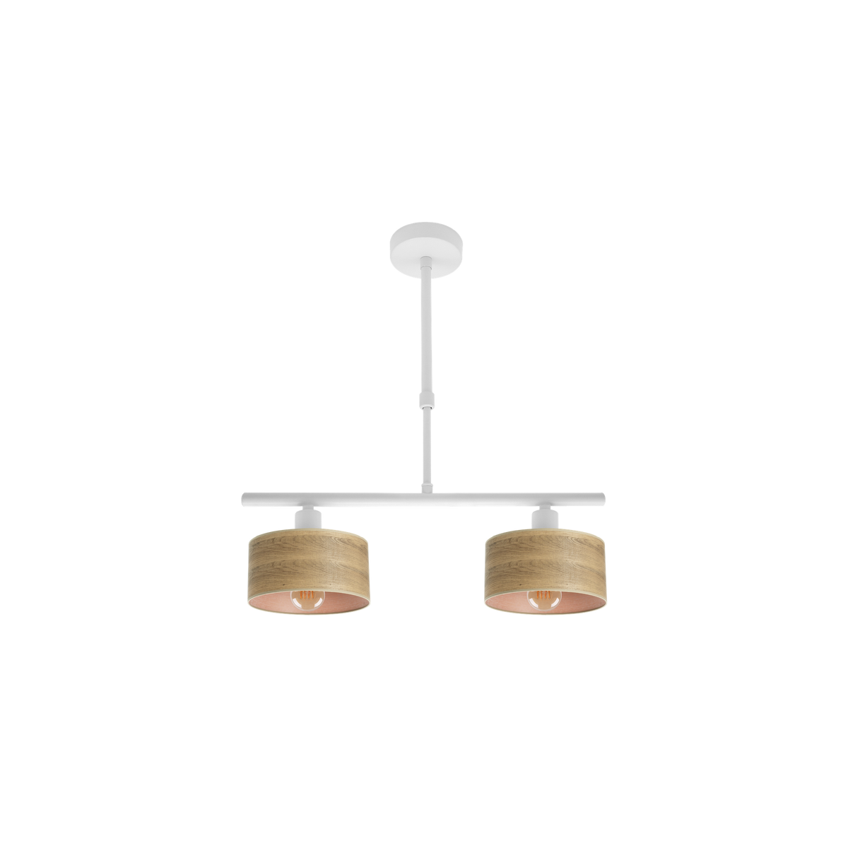 Lámpara Colgante Gilda 2 Luces E14 Fabrilamp - vista principal | Fabrilamp / Abrila · Ref. 190352085