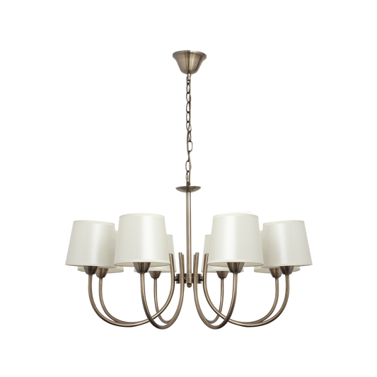 Lámpara de Techo Guadalajara 8 Luces E14 Fabrilamp - vista principal | Fabrilamp / Abrila · Ref. 121558014