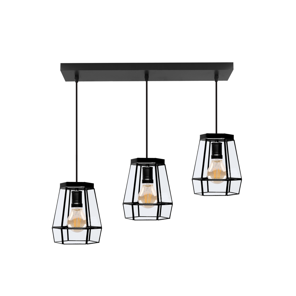 Lámpara de Pared Guia 3 Luces E27 Fabrilamp - vista principal | Fabrilamp / Abrila · Ref. 221093109