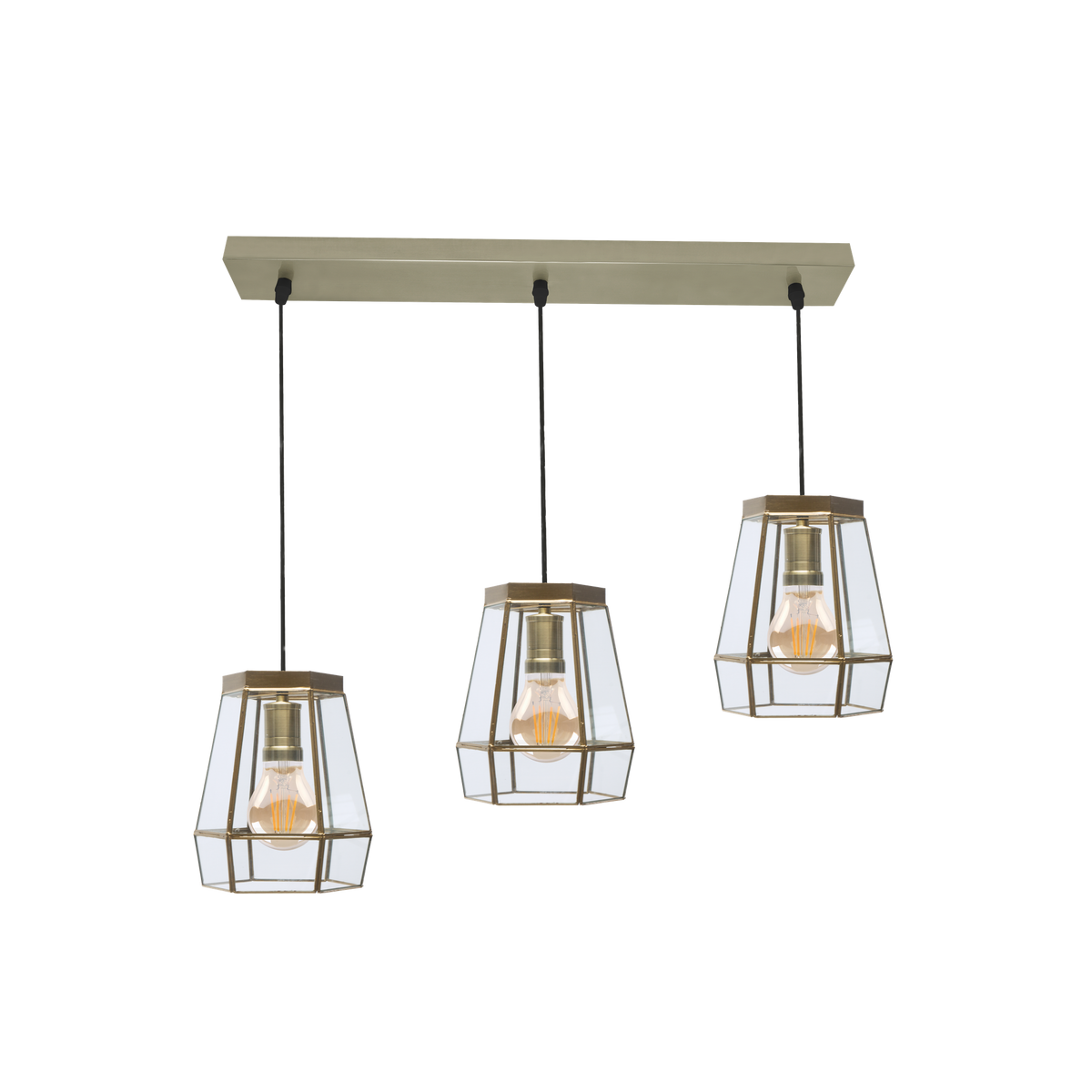 Lámpara de Pared Guia 3 Luces E27 Fabrilamp - vista principal | Fabrilamp / Abrila · Ref. 221093114