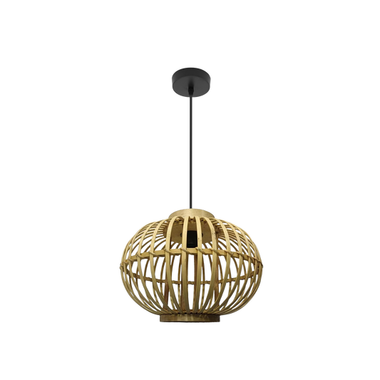 Lámpara Colgante Guijo Bambú Fabrilamp - vista principal | Fabrilamp / Abrila · Ref. 221493786