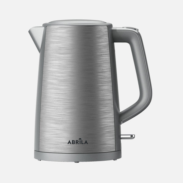 Hervidor de Agua Eléctrico Tabachin 1,7 L Gris/Plata Fabrilamp - Vista frontal principal en fondo blanco | LuzGurú
