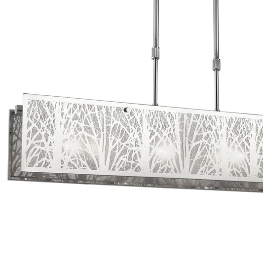 Lámpara de Techo Japan 4 Luces G9 80 cm Rectangular CristalRecord - imagen 2 | CristalRecord