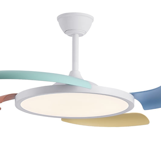 Ventilador Key Colores fabricado en Hierro y ABS color Blanco