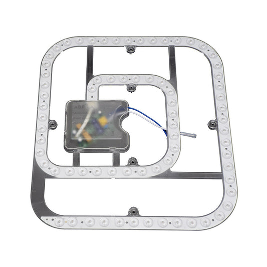 Recambio de ventilador fabricado en metal y policarbonato color blanco