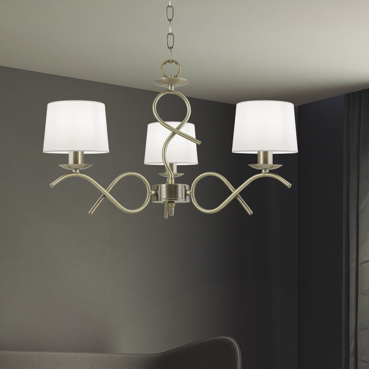 Medidas Lámpara Gloria Cuero AJP/Alemar Ref. 60263 - Iluminación vintage para tu hogar.