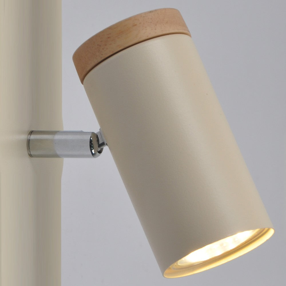 Elegante lámpara de techo color crema ideal para salón o comedor