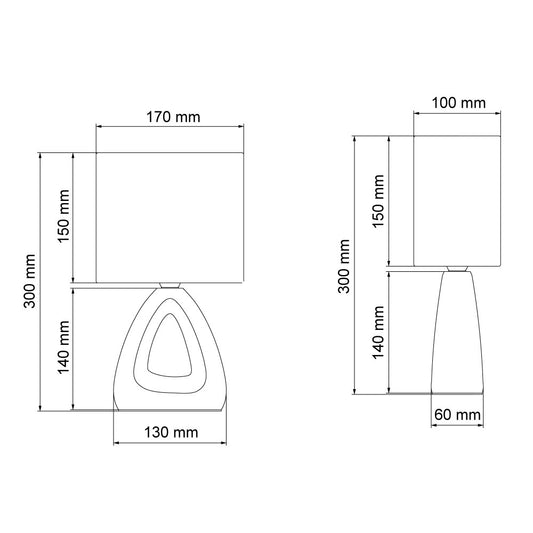 Lámpara Greip fabricada en Cerámica color Naranja