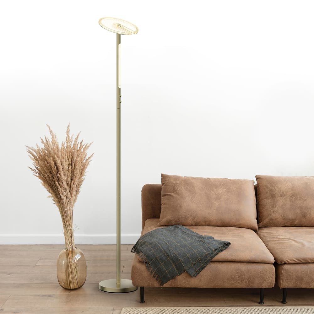 Lámpara de pie LED Siro con luz dimmable