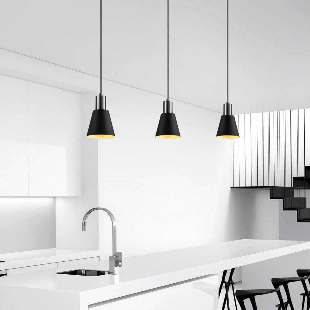 Lámpara colgante estilo industrial ideal para el salón