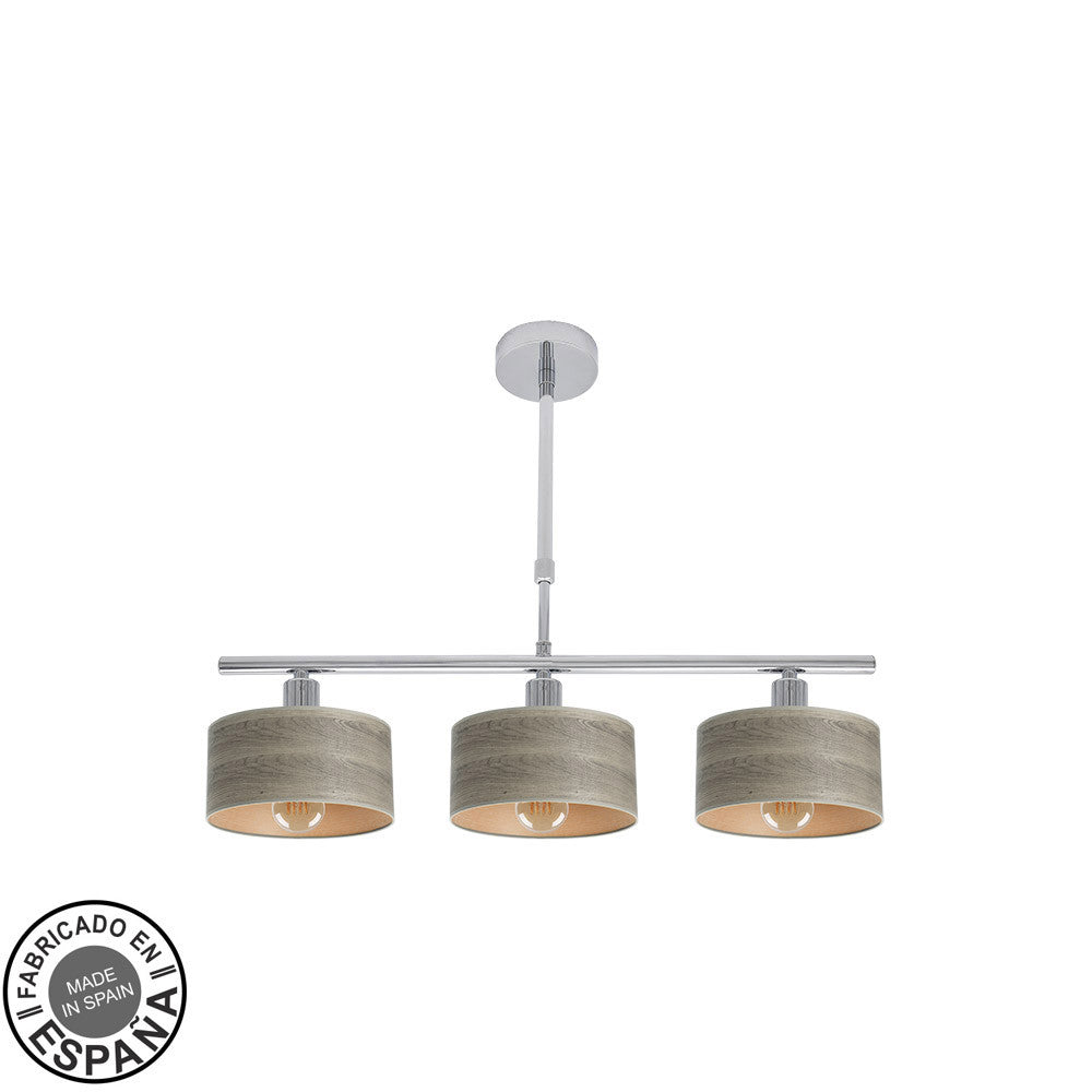 Lámpara de techo Gilda Fabrilamp / Abrila, diseño nature y minimalista, ref. 190353083
