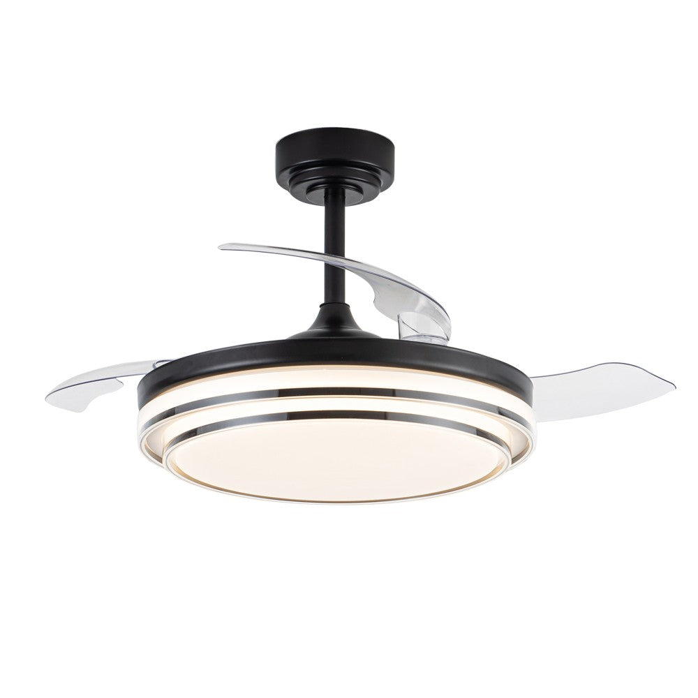 Elegante ventilador con luz ideal para salón