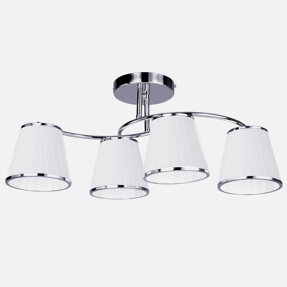 Lámpara de Pared Lantanas 4 Luces E27 con Pantalla Fabrilamp - imagen 2 | Fabrilamp / Abrila · Ref. 151754020