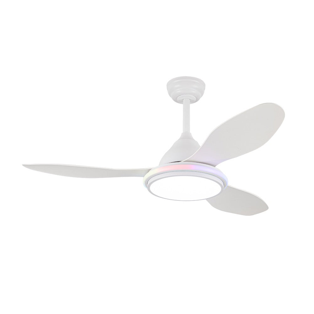 Elegante ventilador de techo silencioso ideal para dormitorio