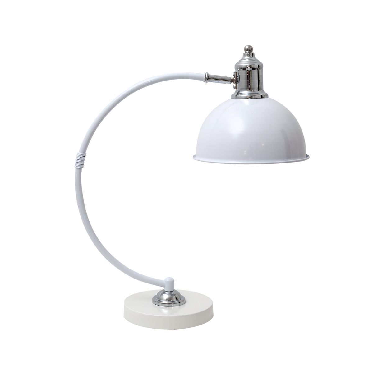 Flexo de Bombilla Luján M / Blanco – vista principal · Ref. 122671101