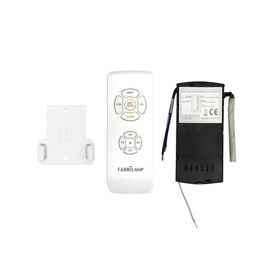 Accesorios y Repuestos Ventiladores Mando a distancia ventilador Blanco – vista 2 · Ref. 99.MANDO-DIS-CONEX