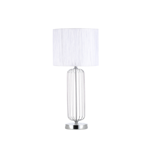 Lámpara de Sobremesa Mansonia 66 cm con Pantalla Fabrilamp - vista principal | Fabrilamp / Abrila · Ref. 138071020