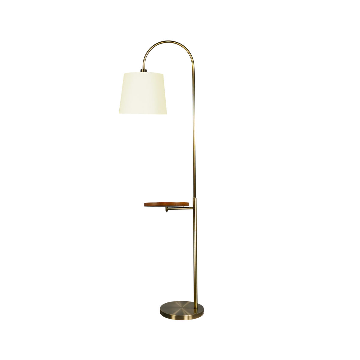 Lámpara de Pie con Mesita Auxiliar 180 cm Fabrilamp - vista principal | Fabrilamp / Abrila · Ref. 157041014