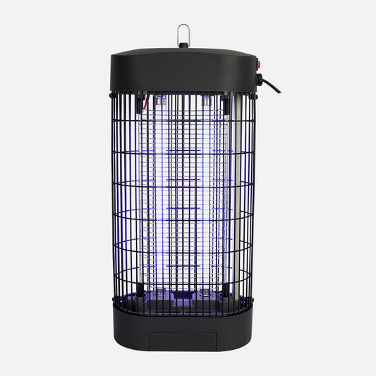 Mata insectos Torrido fabricado en metal y ABS color negro