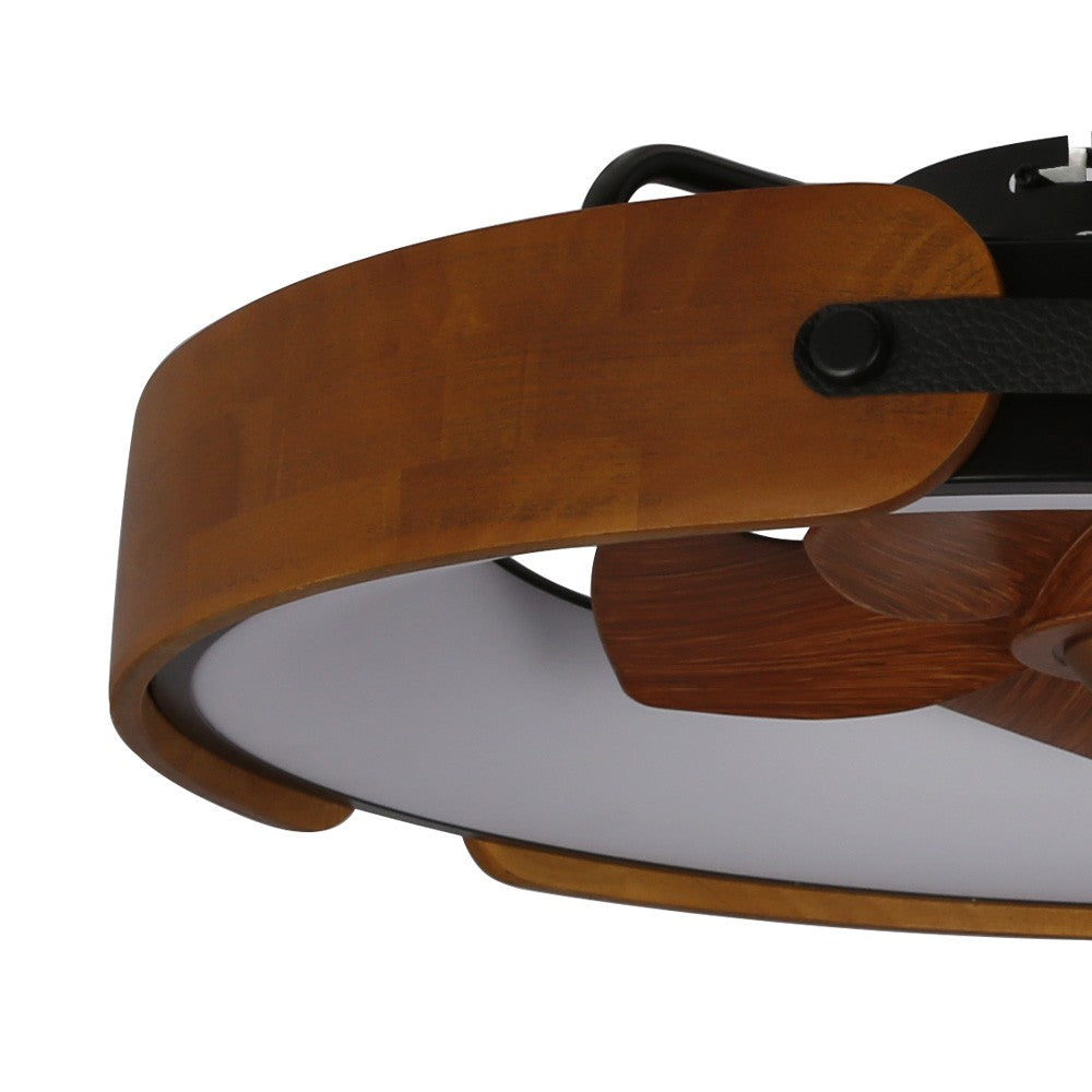 Lámpara de techo con ventilador ideal para salón o comedor
