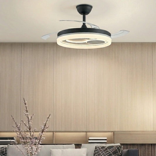 Ventilador de Techo Naira Eco 70W LED CCT Dimmable Blanco CristalRecord - imagen 2 | CristalRecord