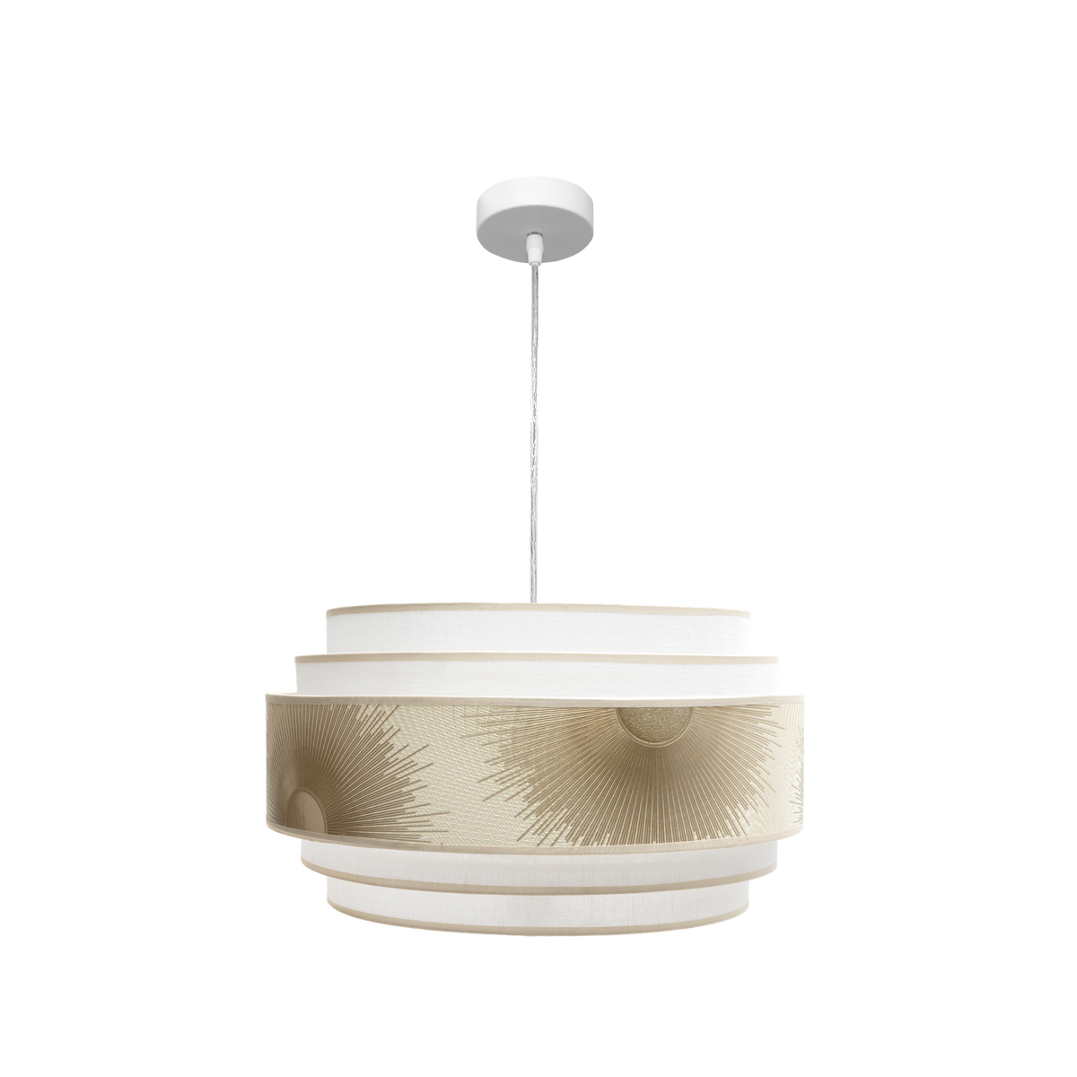Lámpara Colgante Nepal 3xE27 50 cm Fabrilamp - vista principal | Fabrilamp / Abrila · Ref. 227895001