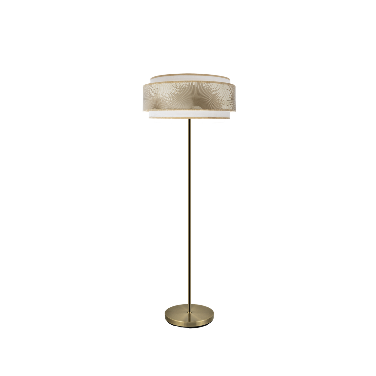Pie de Salón Nepal 3 Pantallas 160 cm Fabrilamp - vista principal | Fabrilamp / Abrila · Ref. 227841014