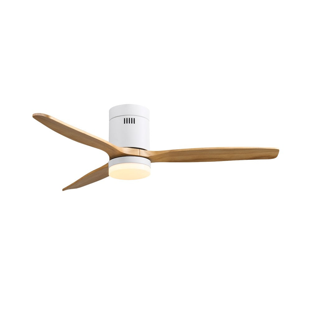Ventilador de techo estilo nórdico ideal para dormitorio