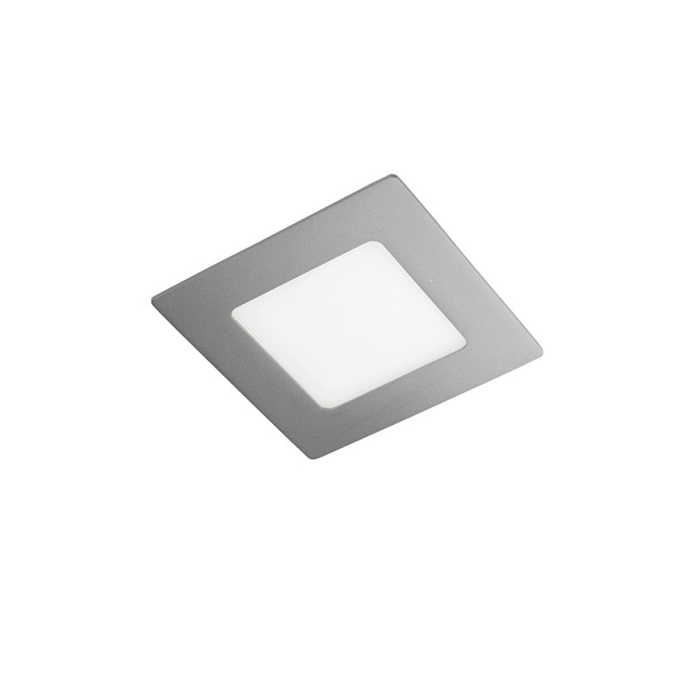Downlight LED Plano Novo Cuadrado CristalRecord 02-107-06-182 para iluminación empotrable